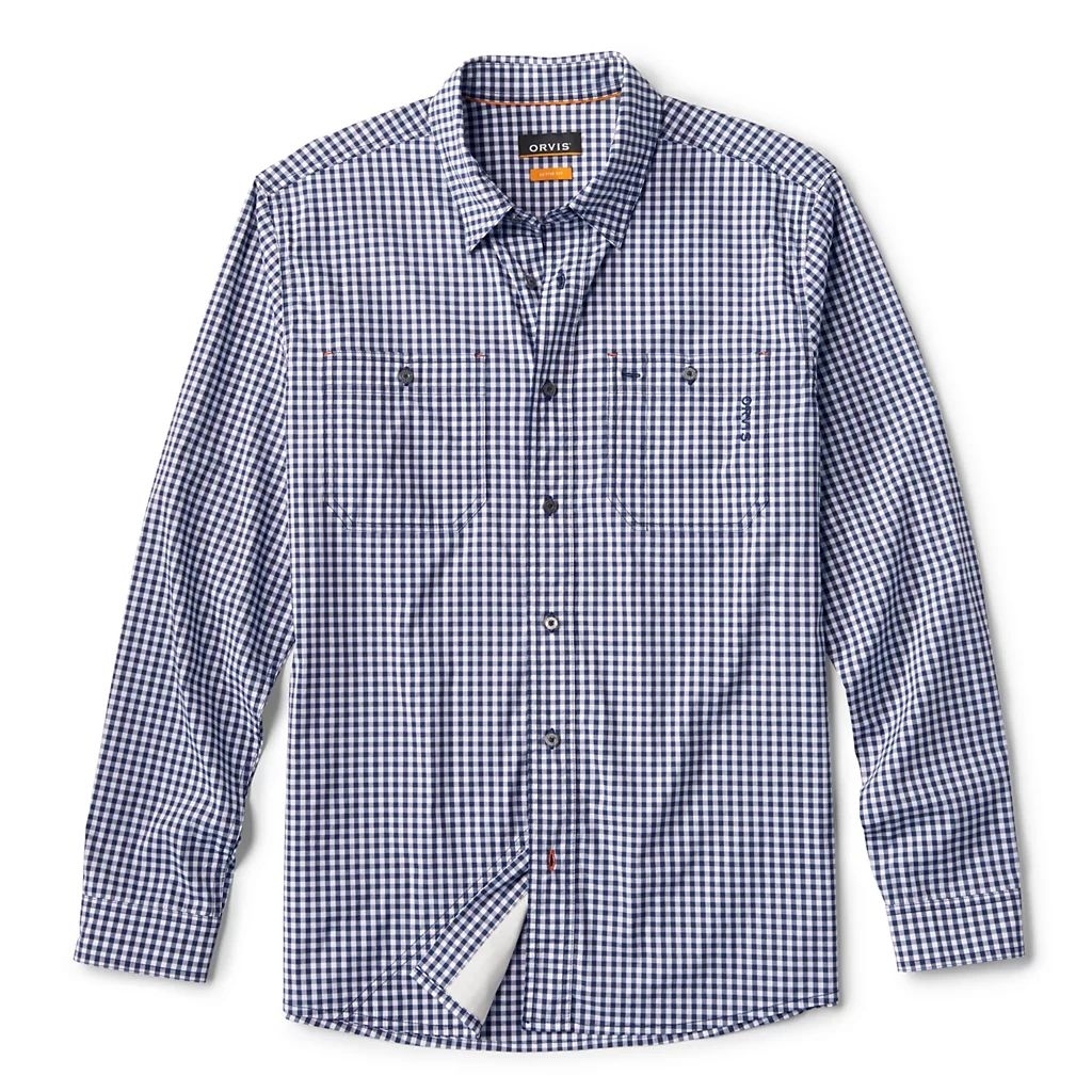 Kemeja Outdoor Orvis Lengan Panjang Original