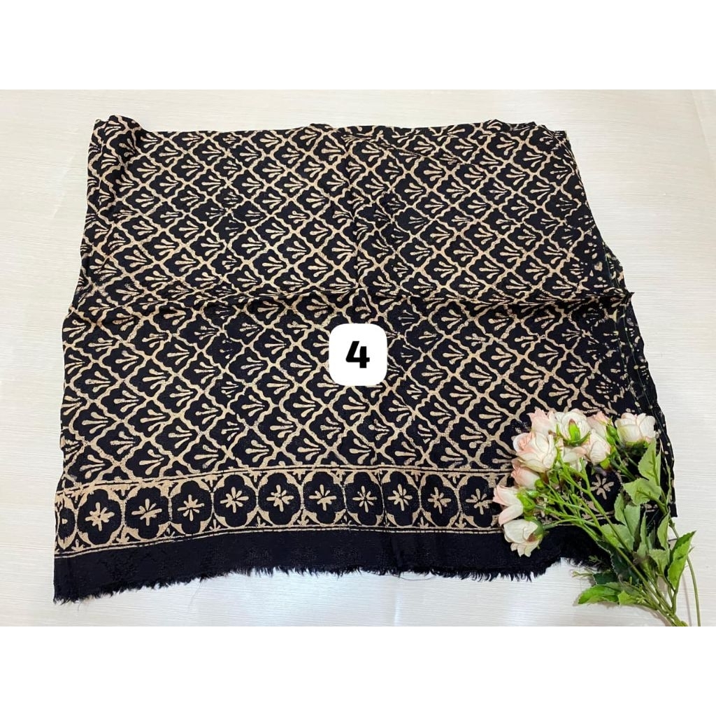 KAIN BATIK VISCOSE CAP BACEM CELOM HITAM KHAS CIREBON TRUSMI AMANAHBATIK