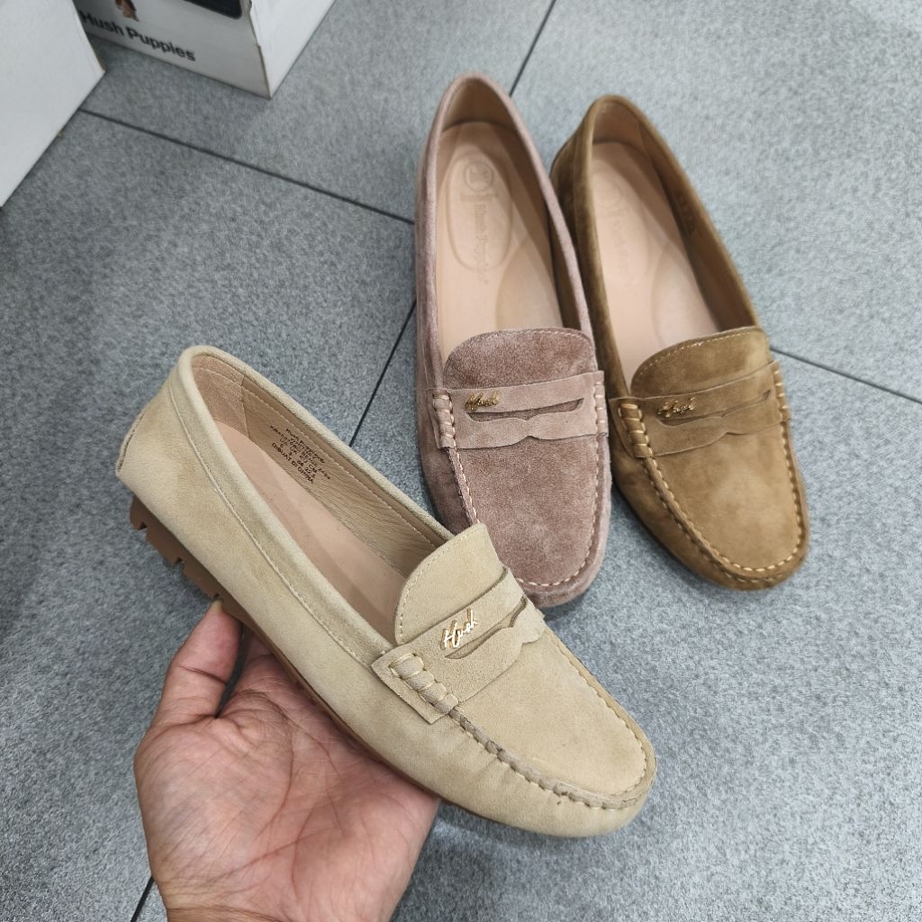 Hush puppies Whitney Sepatu wanita Slip on kasual original