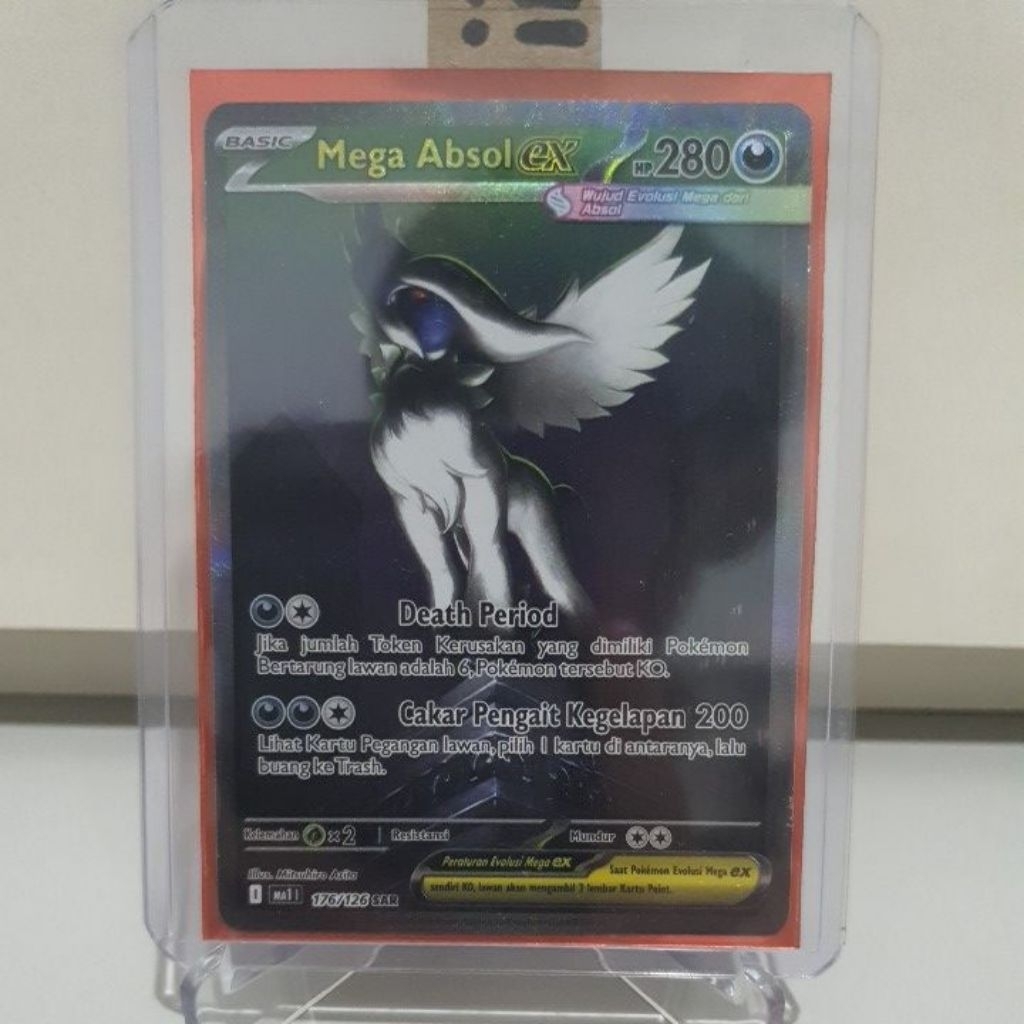 Mega Absol Ex 176/126 SAR Indonesian Mega Evolution(ORI)