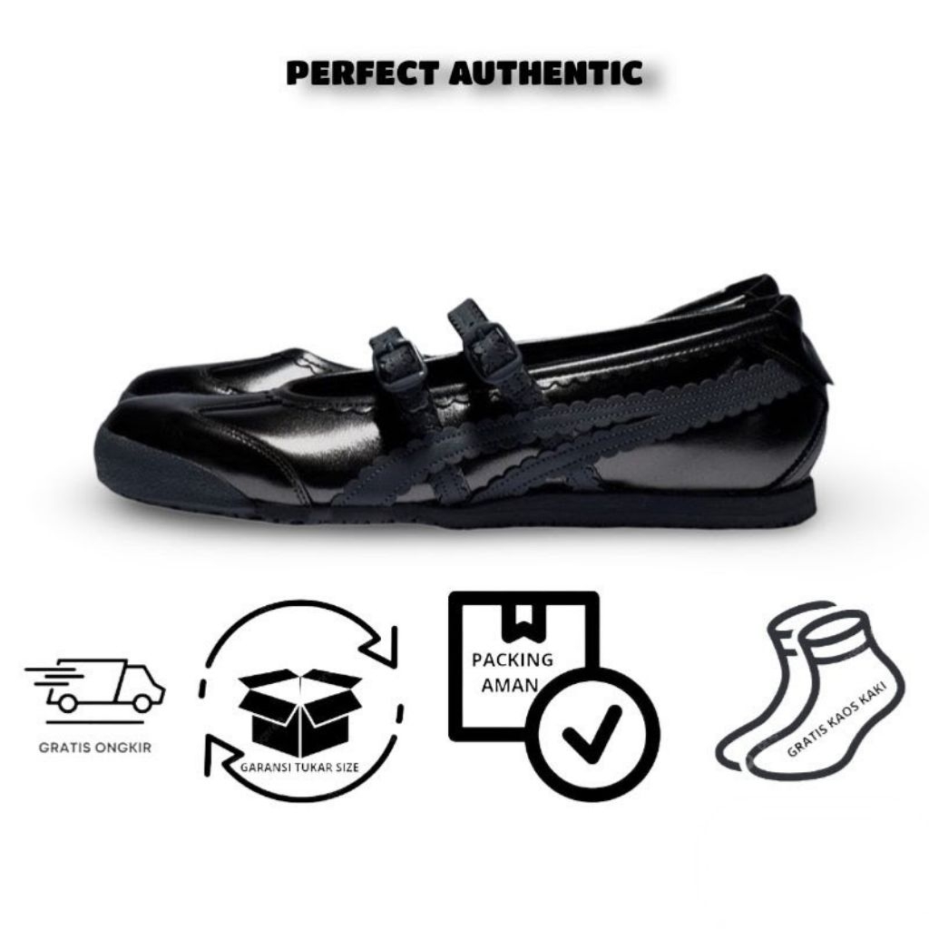 Sneakers Ballet Onitsuka Tiger Mexico 66 Tgrs Women's - Black