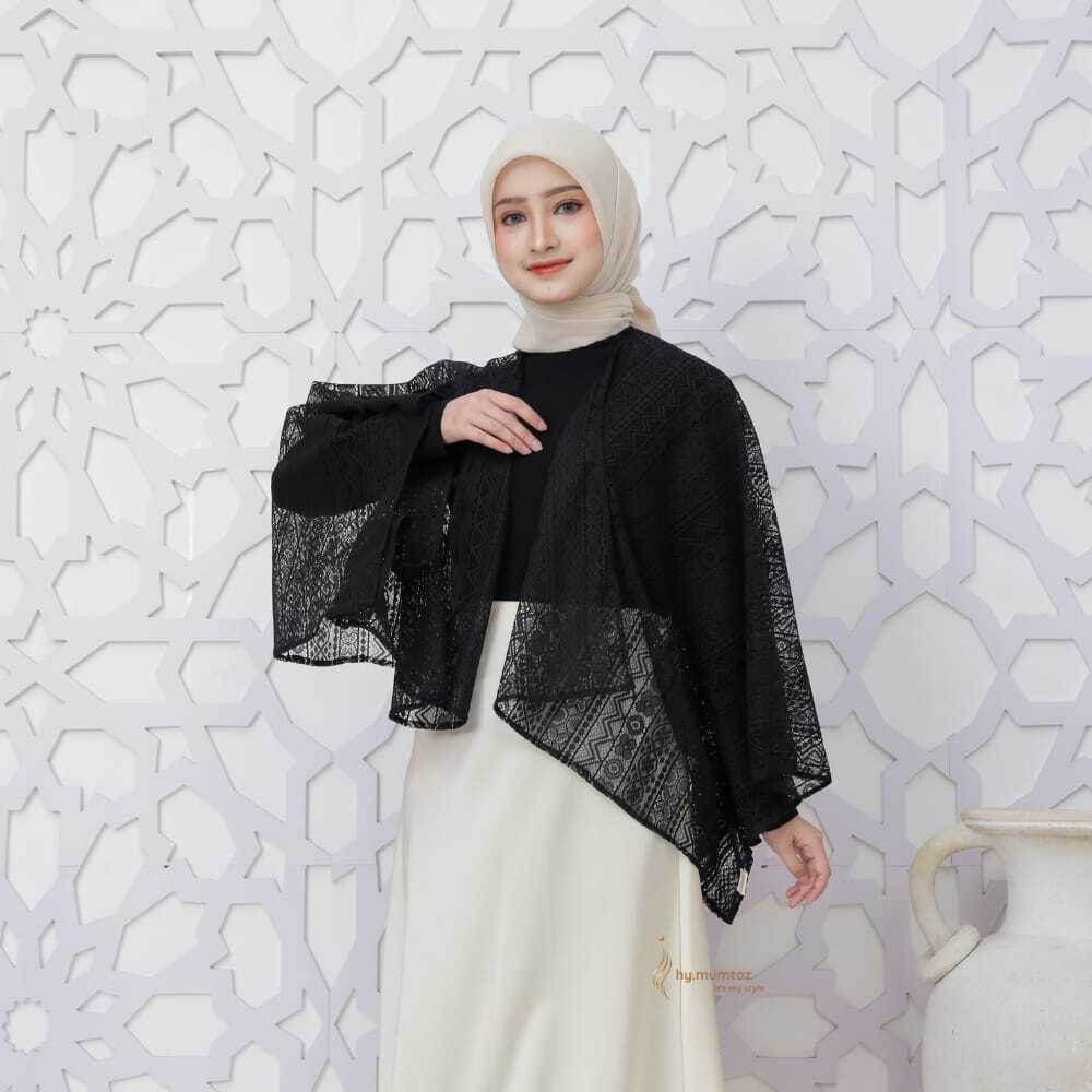 Hy Mumtaz Outer Wanita Brokat Kondangan Brukat Outer Kekinian