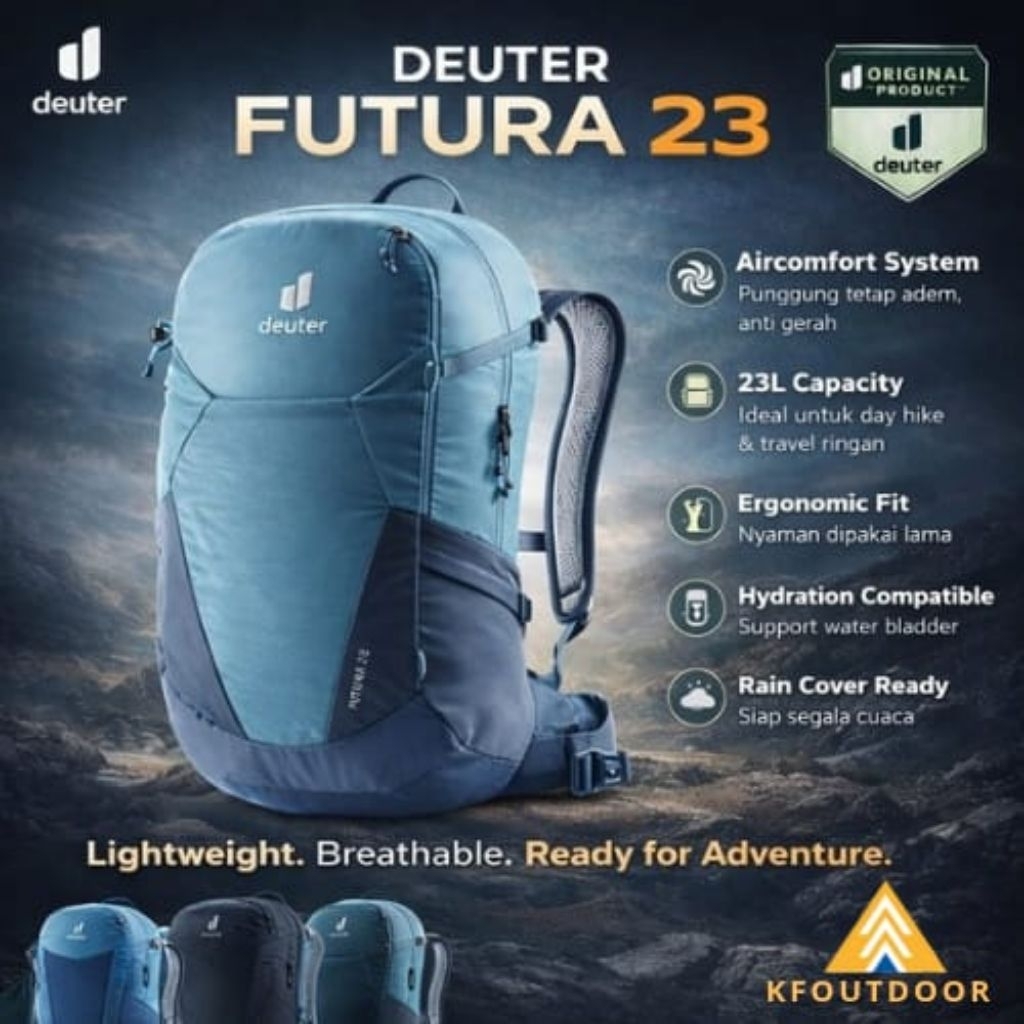 Deuter Futura 23 Ransel Deuter Hiking Backpack Carrier