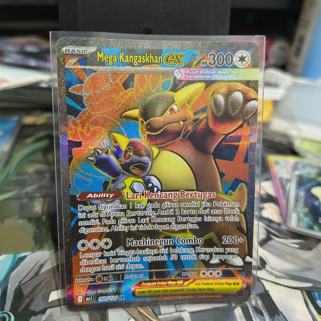 Pokemon TCG Indonesia Mega Kangaskhan ex SR.