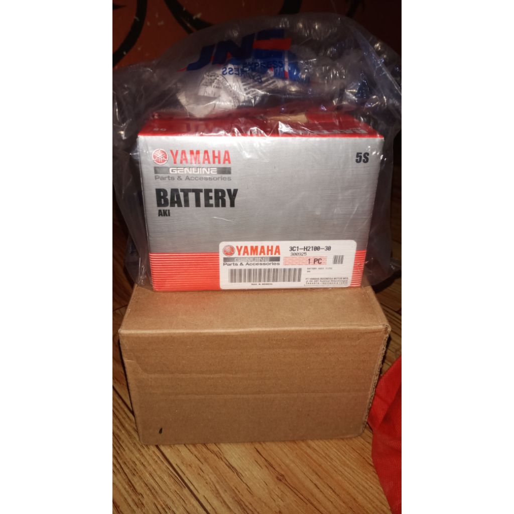 Aki motor original Yamaha Yuasa GTZ5S