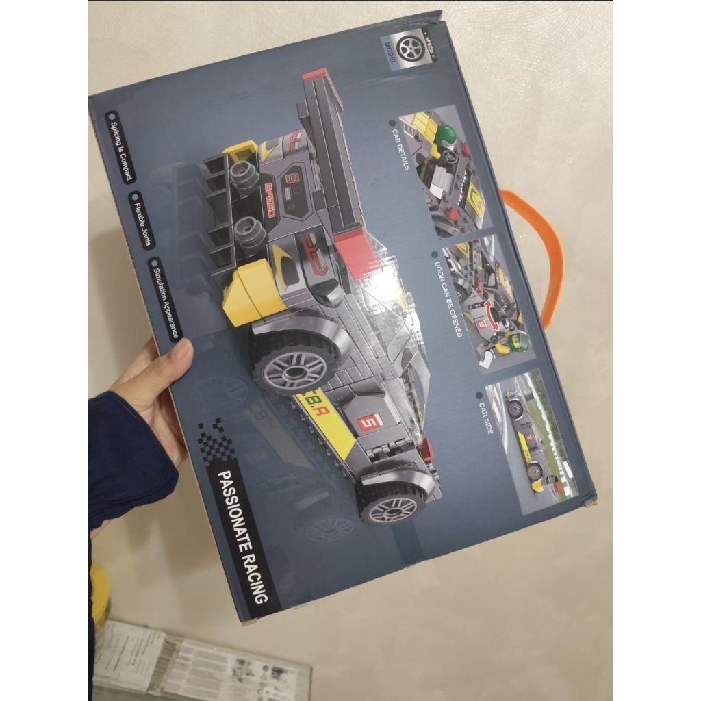 brick lego mobil mainan anak laki laki
