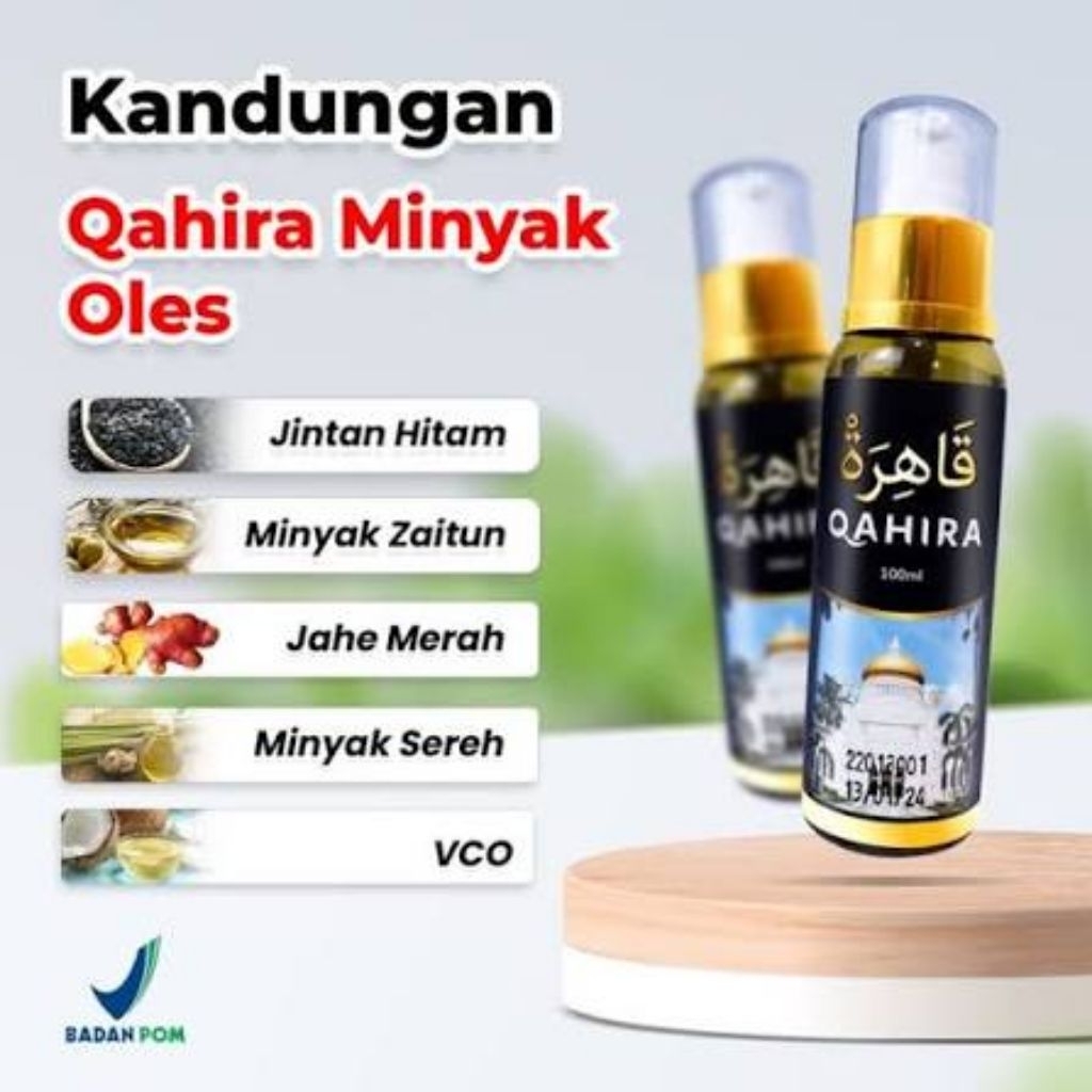 QAHIRA MINYAK OLES ATASI BENJOLAN DAN ATASI PENYAKIT TUNTAS
