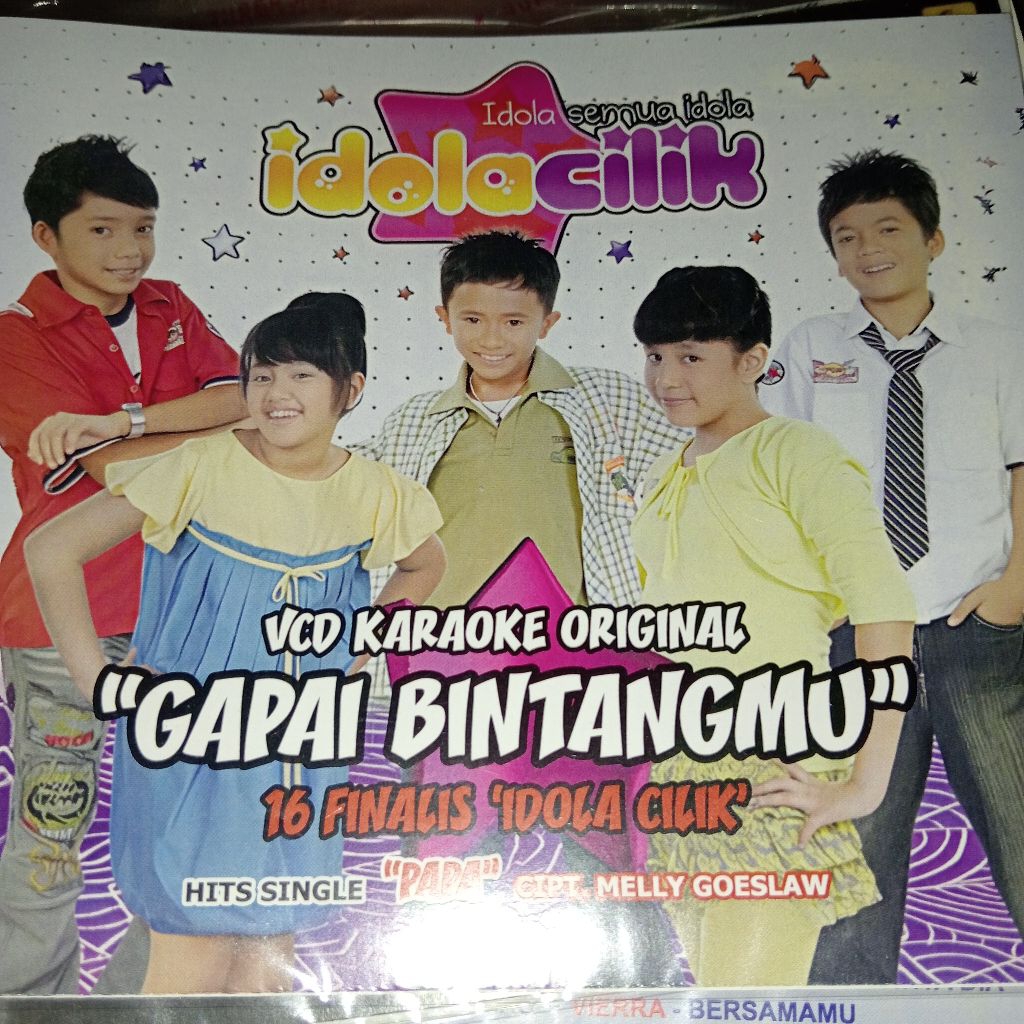 vcd karaoke idola cilik 1 - gapai bintangmu