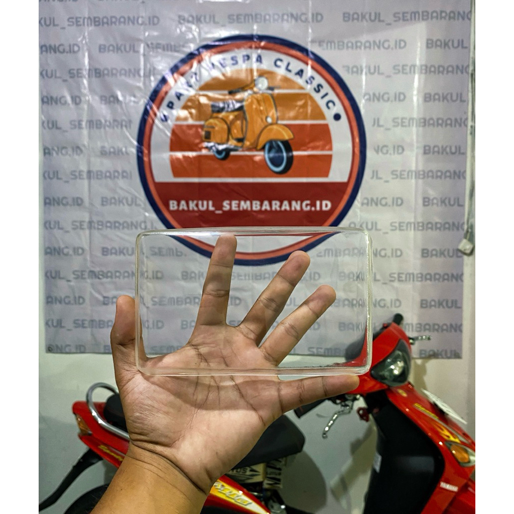 Mika kaca Reflektor Lampu Depan Bening Honda Win 10 || GL 100 || GL 125 || GL Max || Win Muda || Ast
