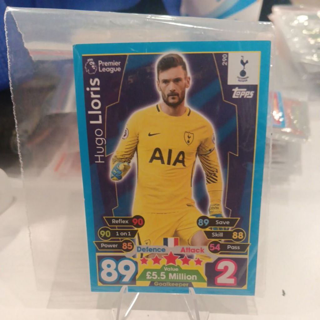 kartu bola match attax epl 2017/2018 Tottenham