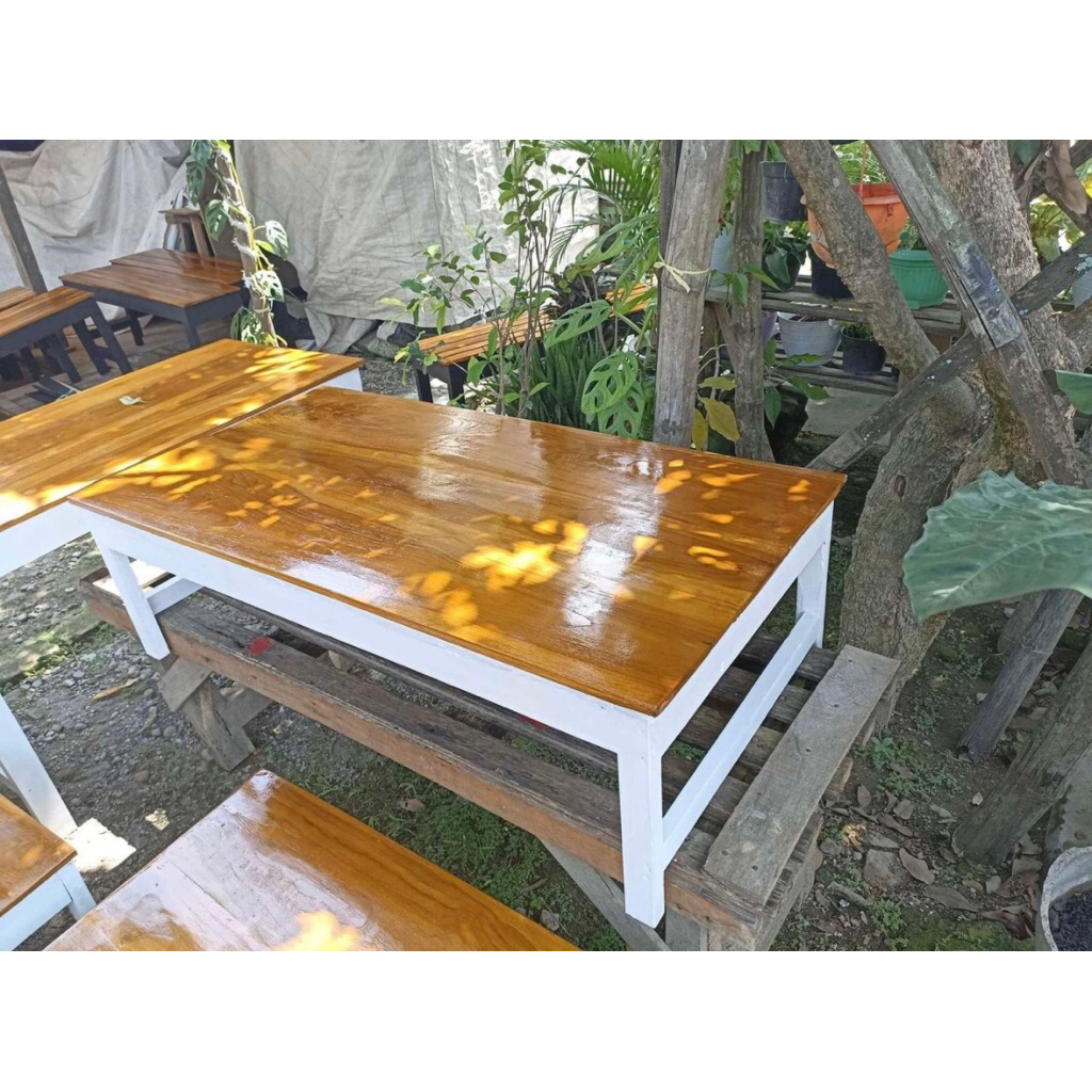 Meja pendek serbaguna kayu jati, table