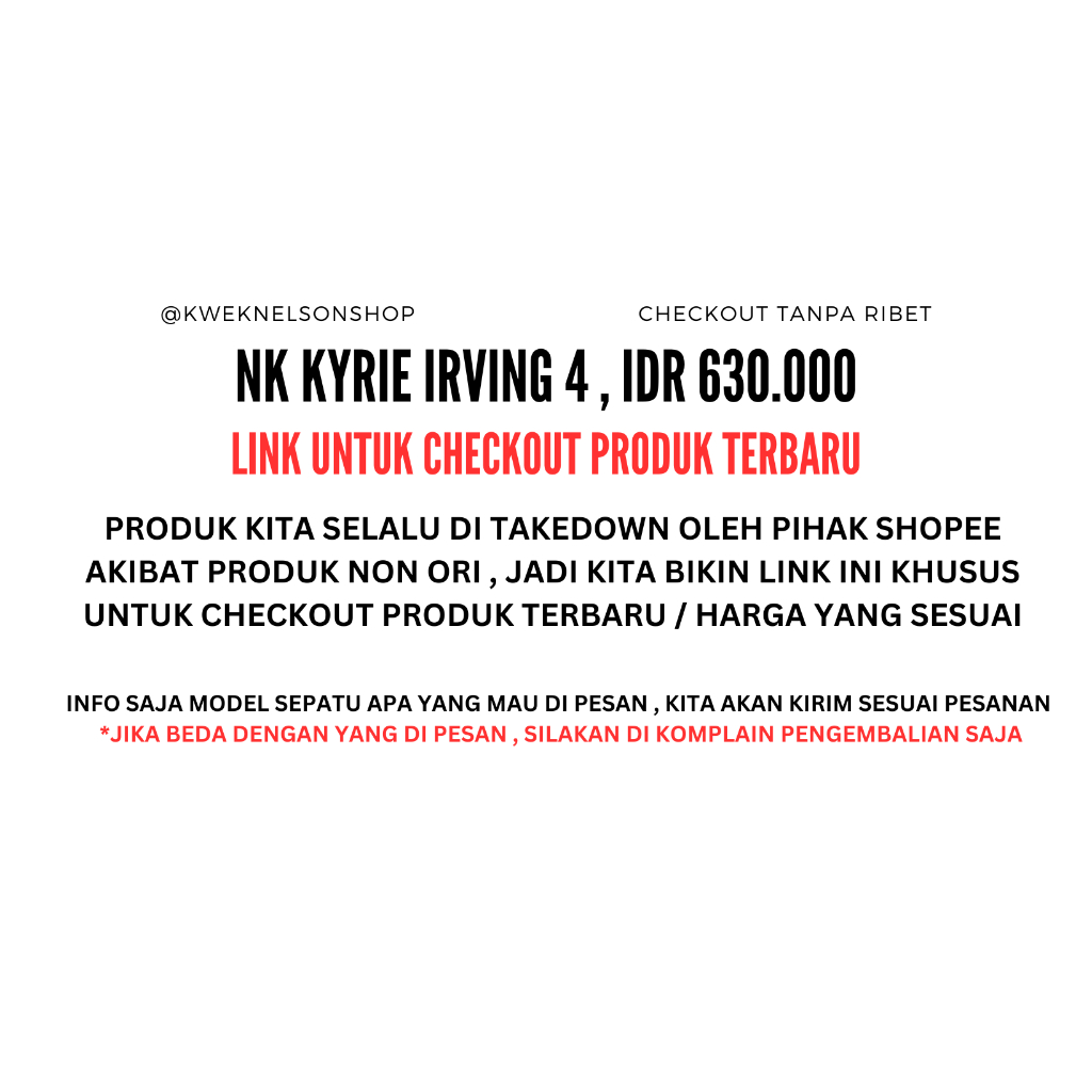 NK KYRIE 4 HIGH SEPATU BASKET PREMIUM ORIGINAL