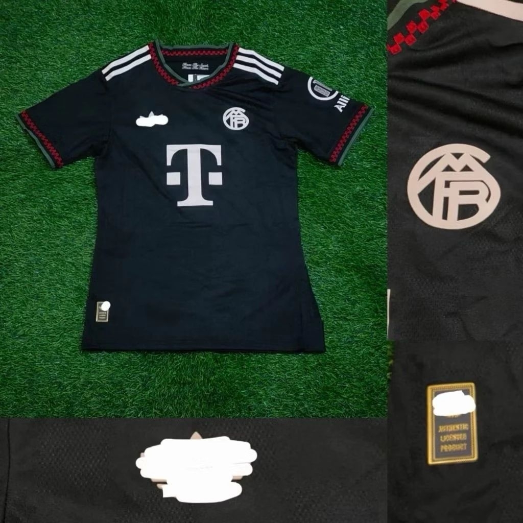Jersey Bayern Munchen Third 3RD 2025 2026, Baju Bola Terbaru Grade Ori High Quality
