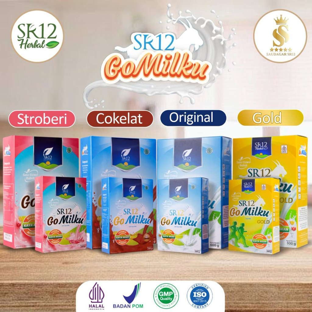 GO MILKU SR12 ORIGINAL // SR12 GO MILKU // SUSU KAMBING ETAWA