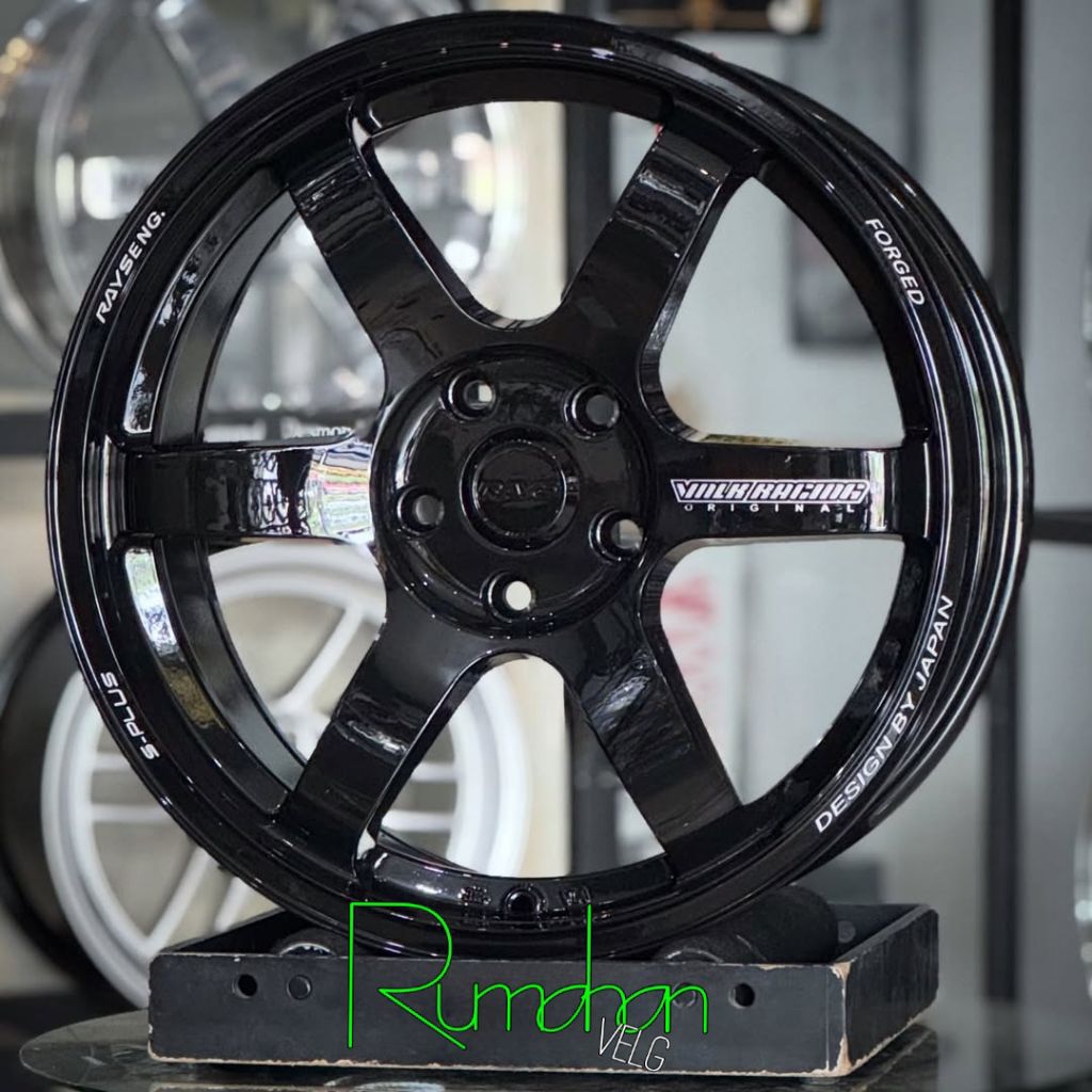velg te37 saga plus flow forming r18 lebar 8 pcd 5x114,3 et 45 velg mobil ring 18 pnp mobil Innova r