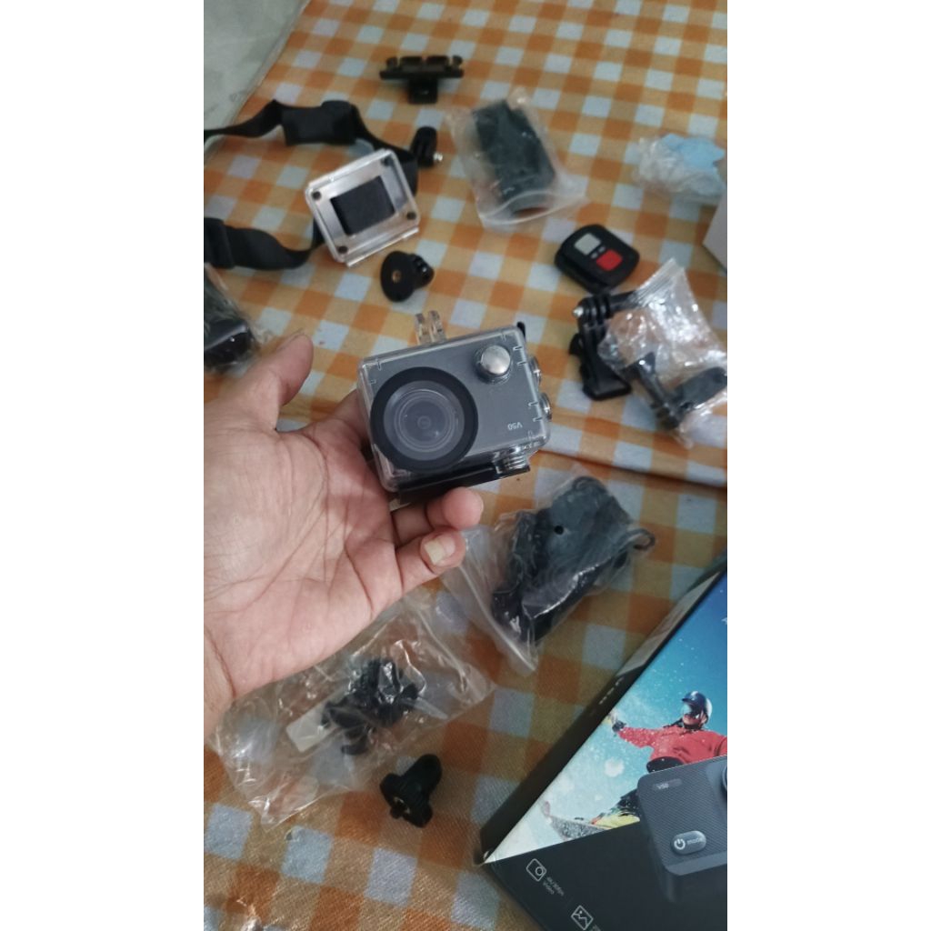 kamera action cam go pro akaso v50x