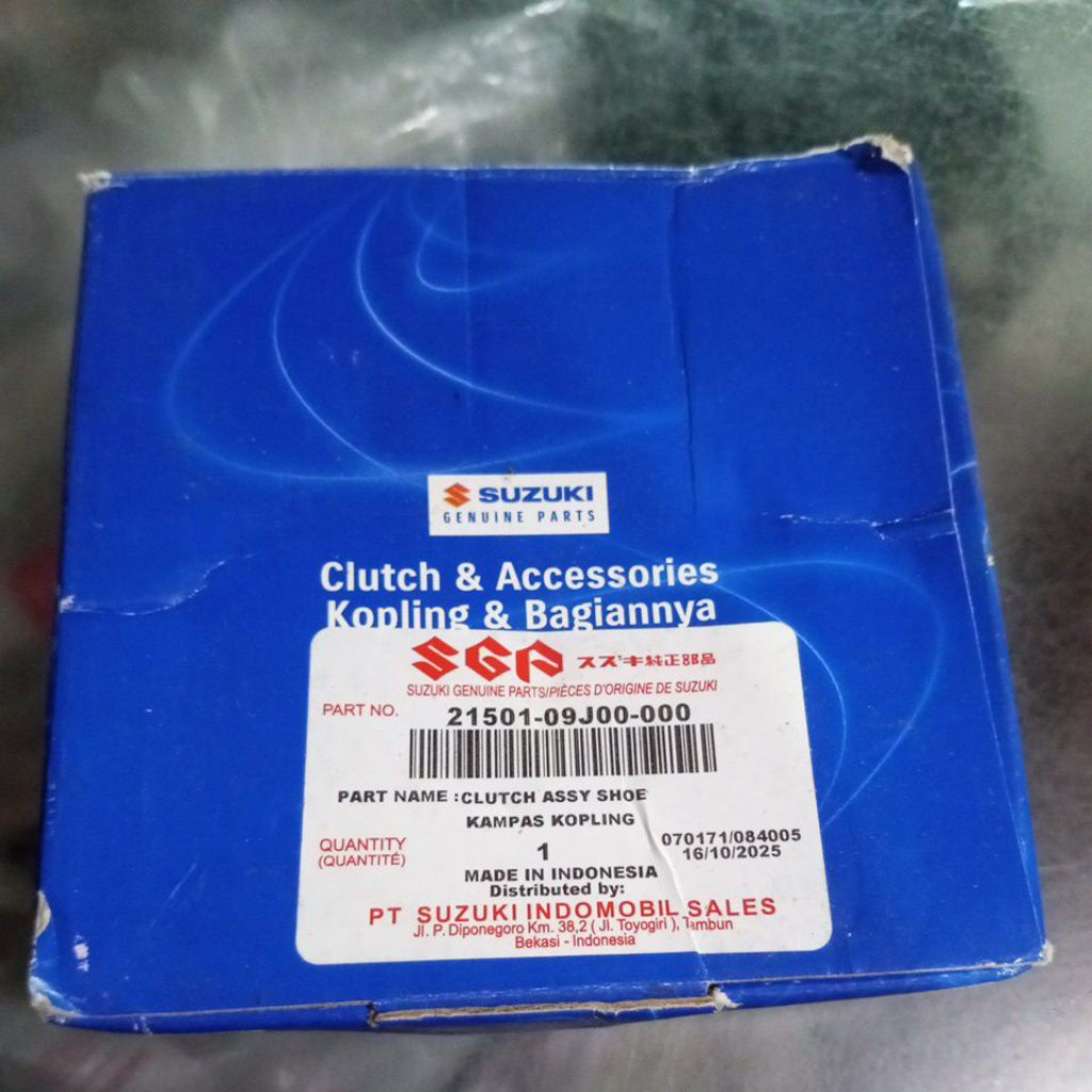 KAMPAS GANDA SUZUKI NEX / 21501-09J00-000 ORIGINAL SGP