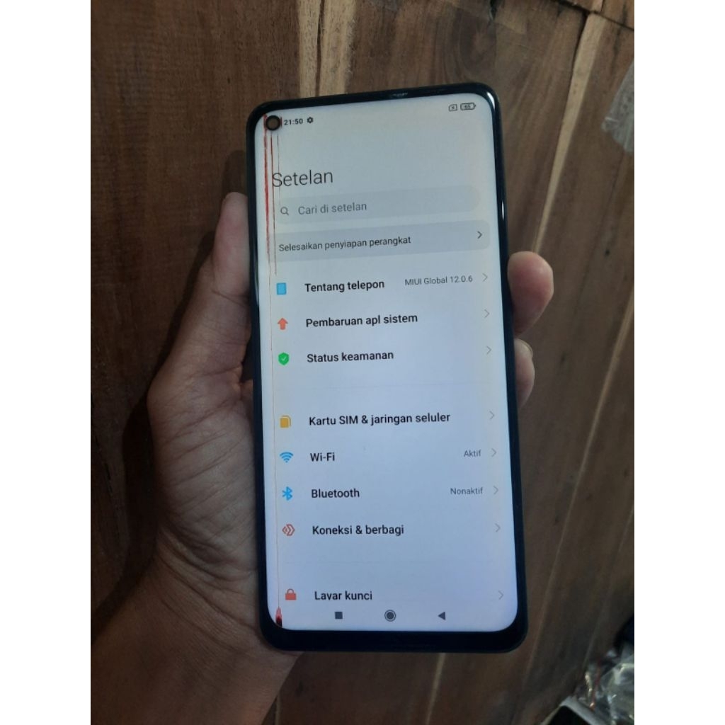 lcd redmi note 9 ori minus murah