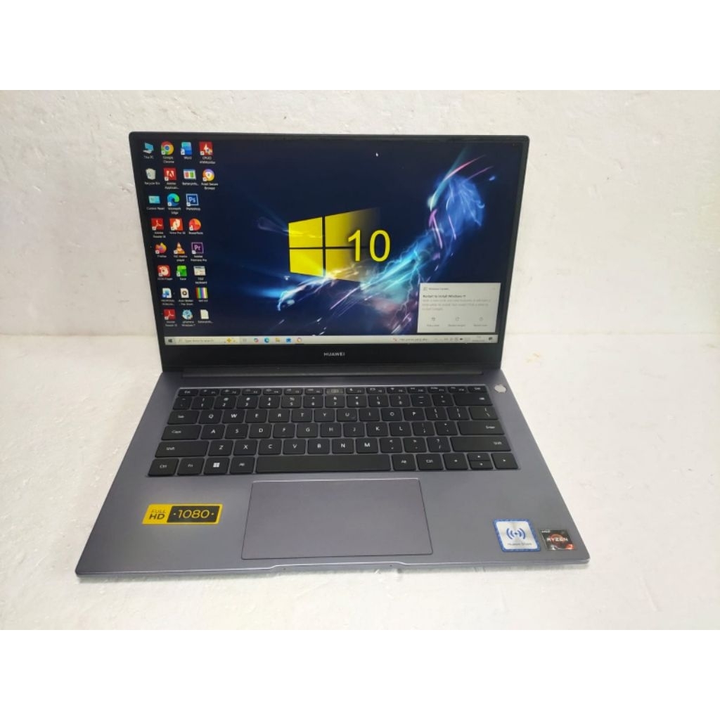 B267 Laptop huawei NBL-WAP9R/NBLK-WAX9X amd ryzen 7-3700U 8cpu Ram 8GB ssd 512GB keyboard backlight 