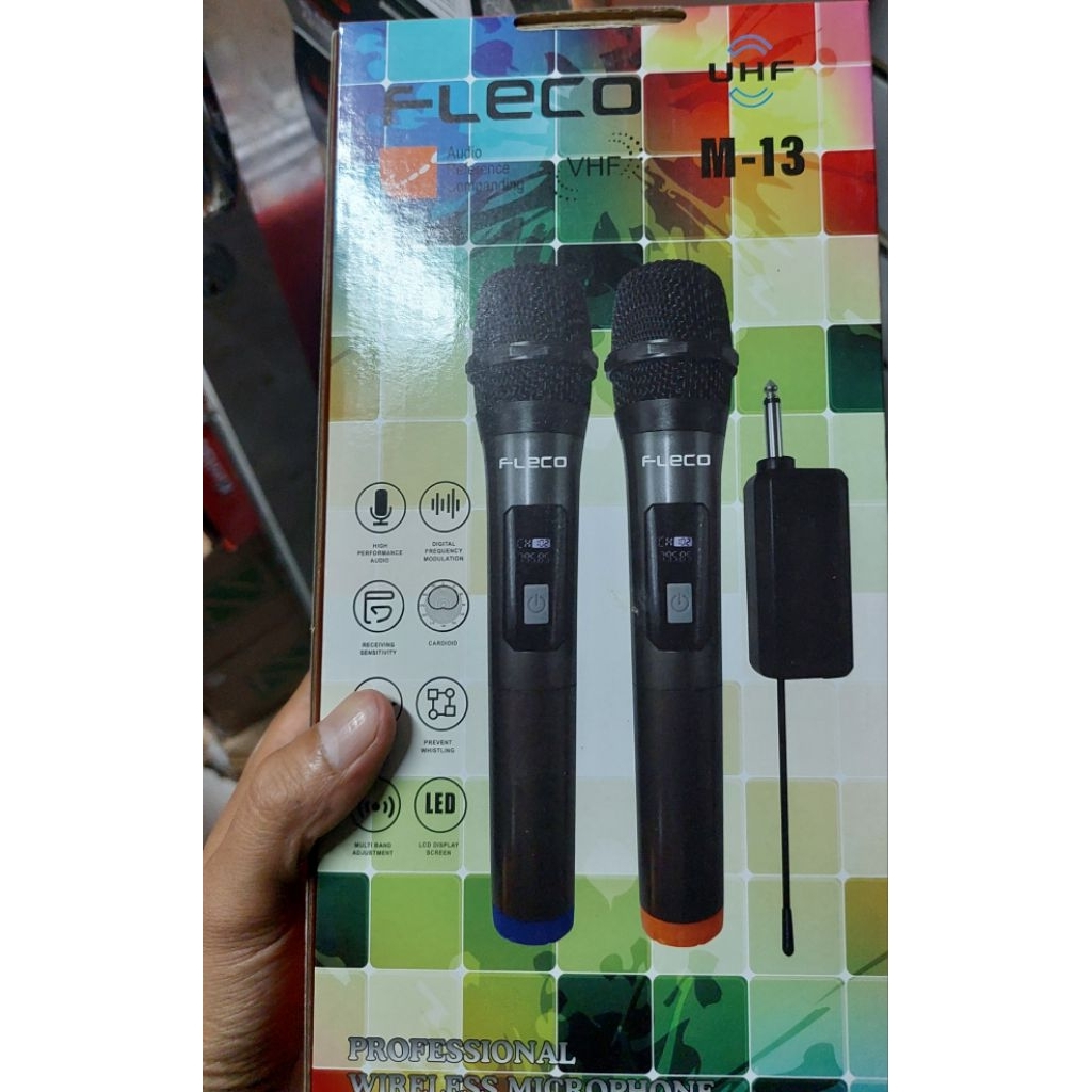 fleco M-13 Mikrofon Nirkabel
