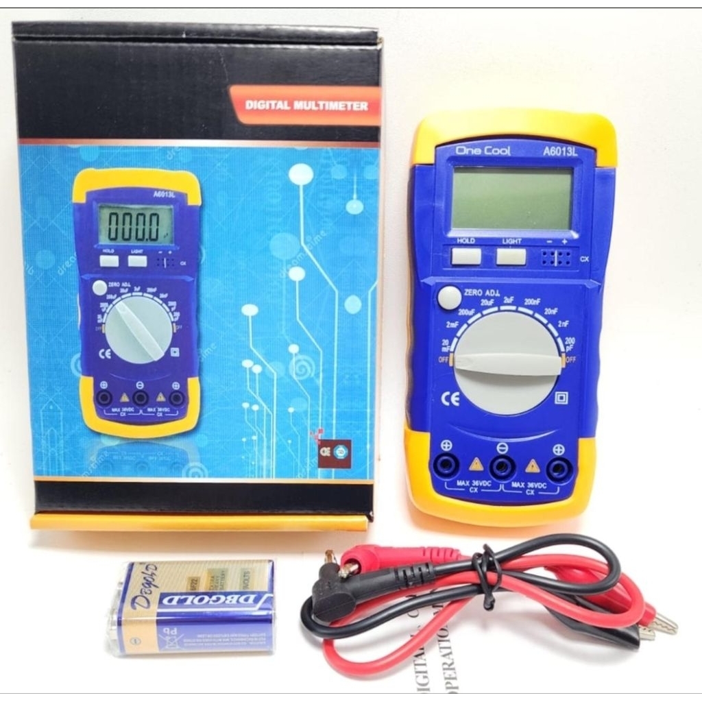 ALAT UKUR TESTER KAPASITOR / MULTITESTER / MULTIMETER KAPASITOR