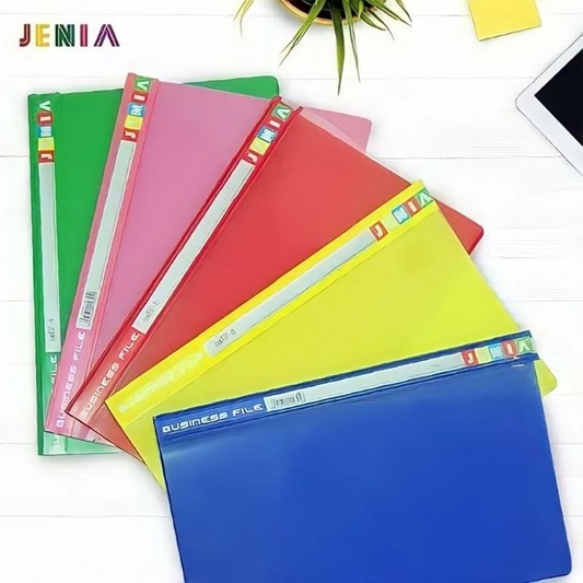 Map Business File 1 Pack Isi 12 Pcs Transparan Folio