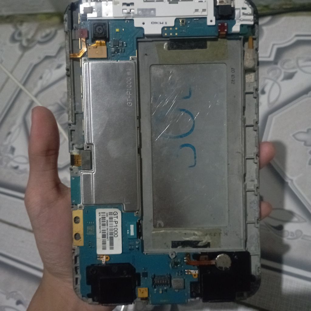 Mesin hidup Samsung original GT p1000 keadaan gmbling