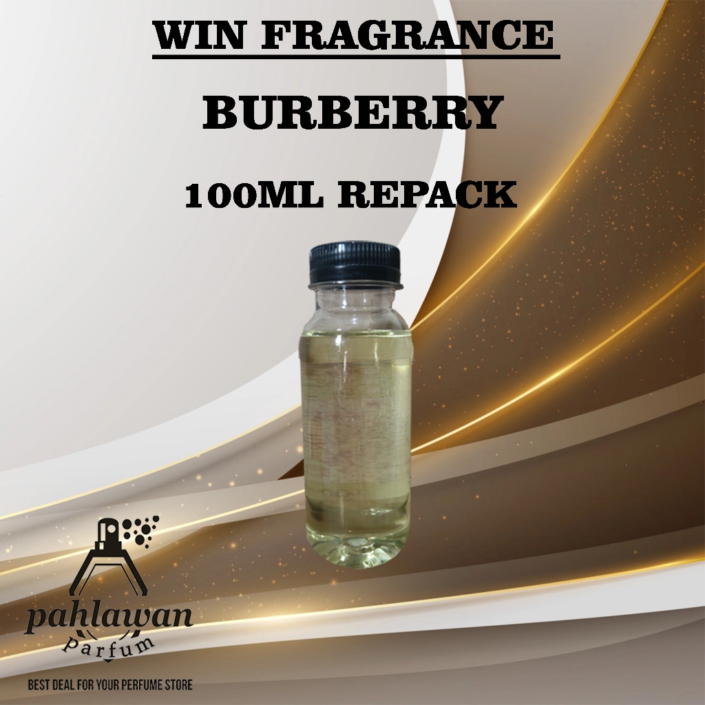 BURBERRY HER WIN FRAGRANCE 100ML REPACK MURNI BIBIT