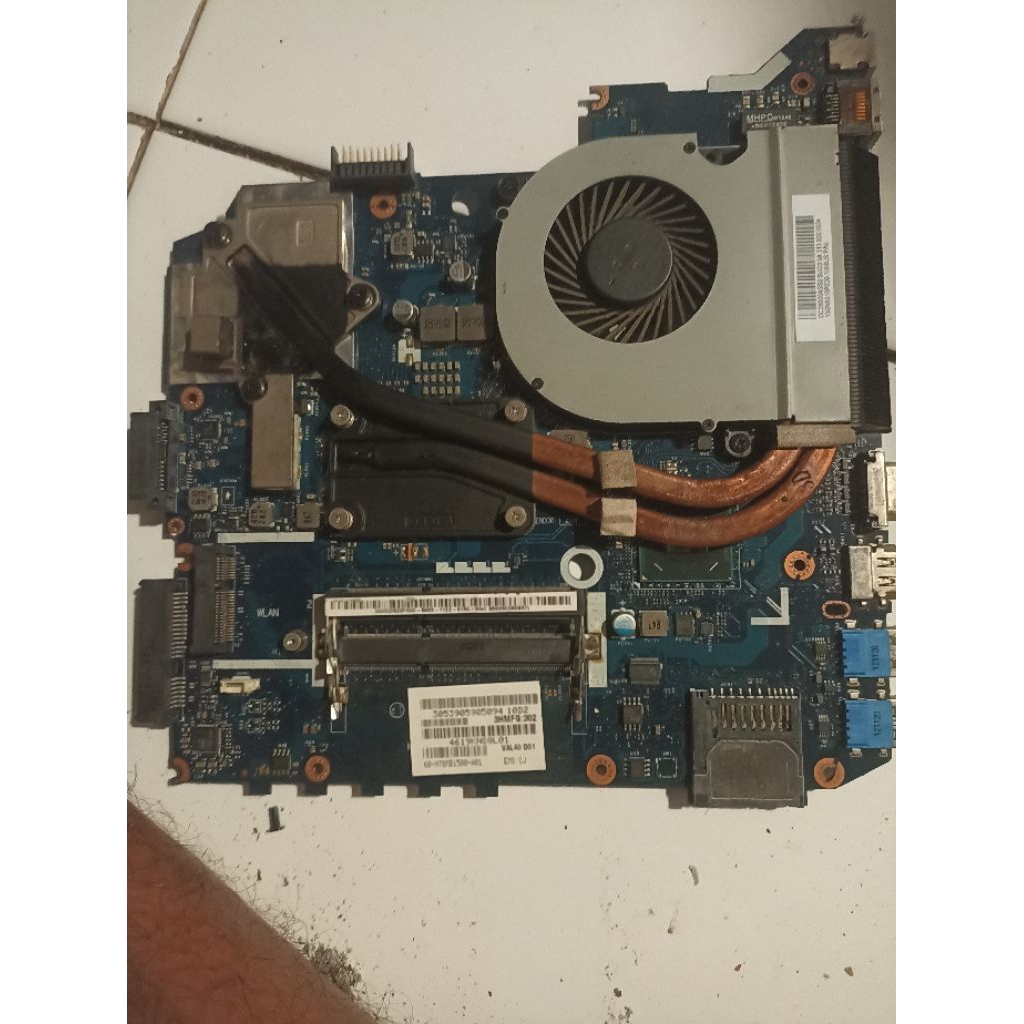 Motherboard Asus k42v core i3 vga nvidia matot