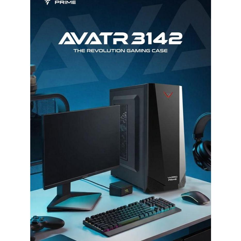CASING PC VARRO PRIME AVATR 3142 USB 3.0 500W PSU ATX
