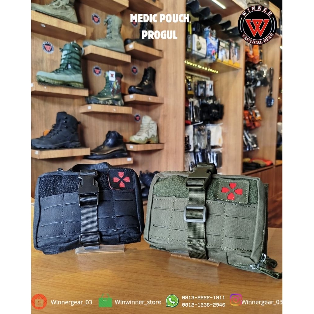Medic Pouch progul black green