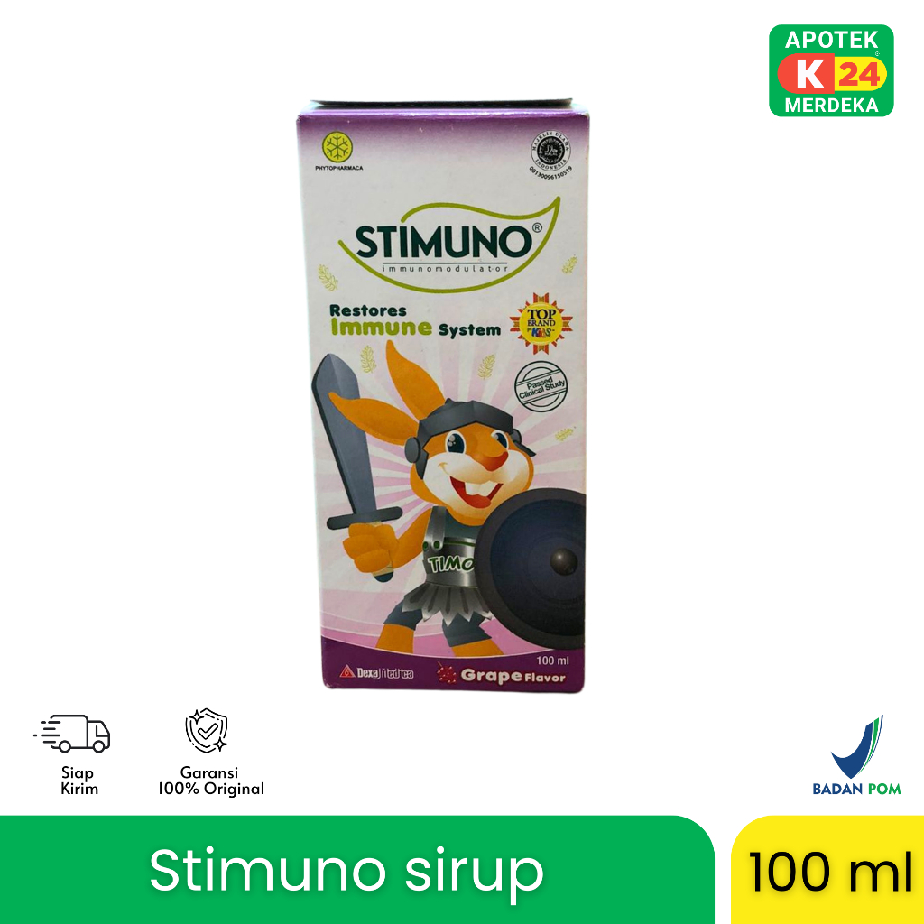 Stimuno Sirup 100 ml / Multivitamin Syrup Anak / Imun Tubuh Anak