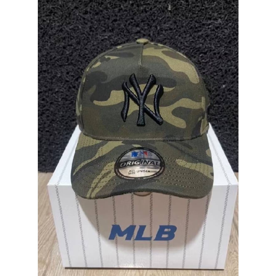 TOPI BASEBALL MLB NY CAMO MOTIF ORIGINAL ARMY CAPS / TOPI PRIA WANITA