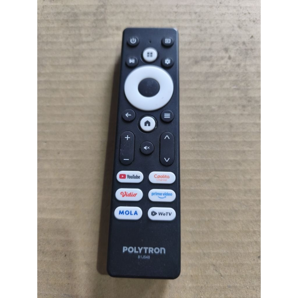 remot smart tv polytron bekas ori 81J548