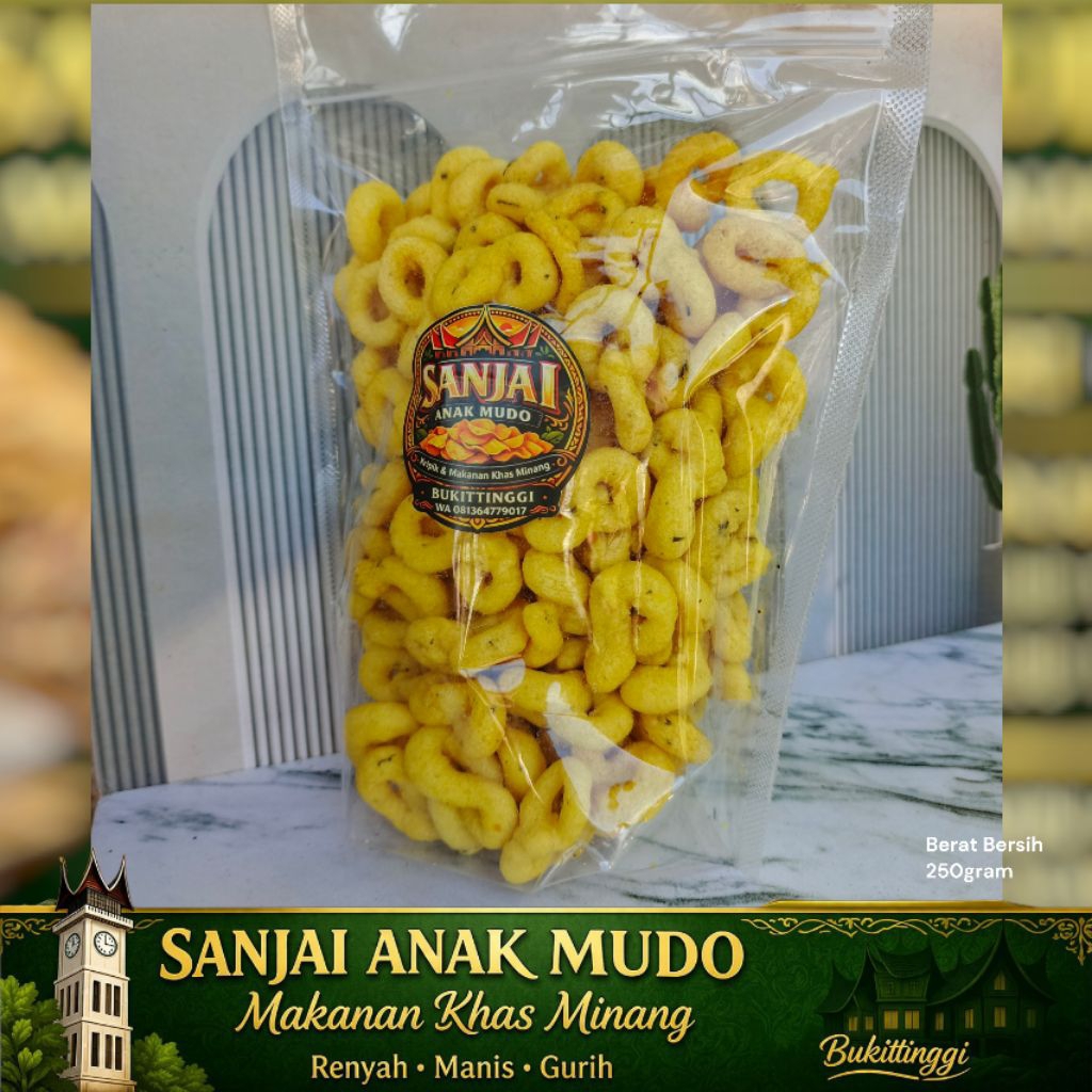 SanjaiAnakMudo - Karak Kaliang Angko 8 Asli Minang | Makanan khas bukittinggi