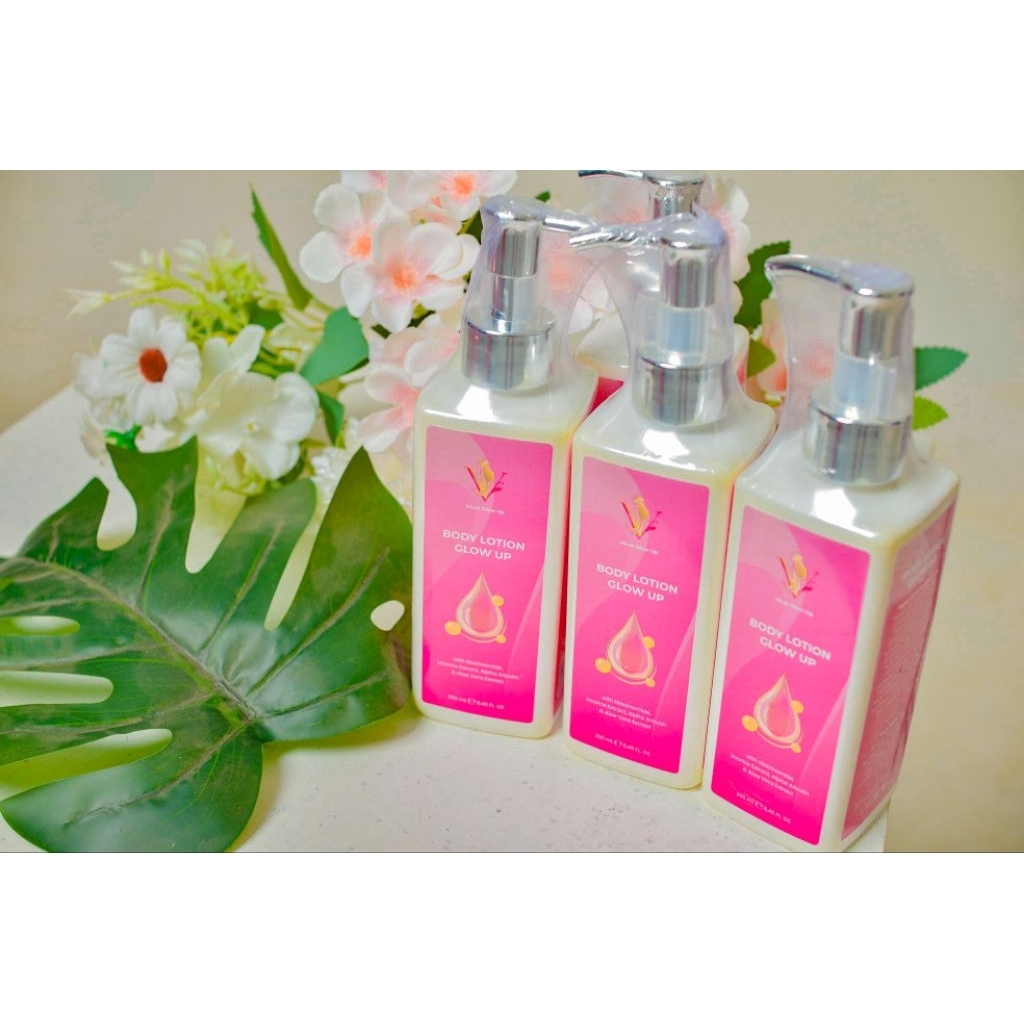 HB GLOW UP. 1 BOTOL BODY LOTION GLOW UP VERSI BPOM. AMPUH MEMUTIHKAN SELURUH BADAN BPOM BY VILEZ GLO
