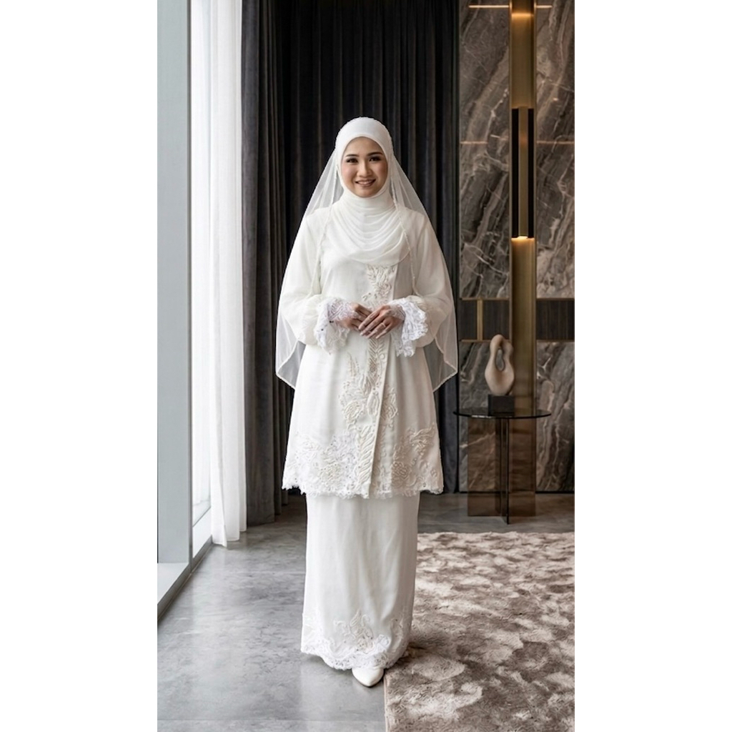 gaun pengantin malaysia melayu gaun akad gaun walimah wedding dress