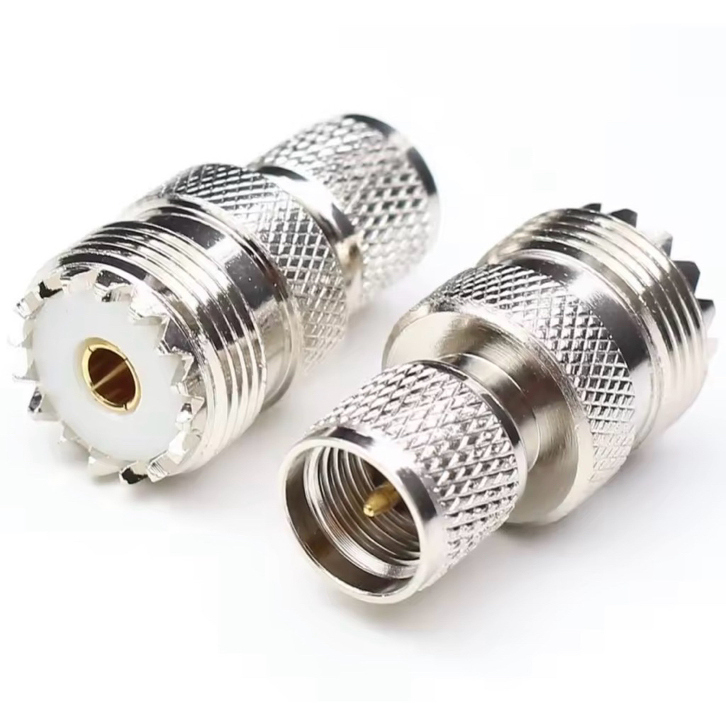Conector Mini UHF Male to UHF Female SO239 PL259 RF Connector RF Coax Adapter