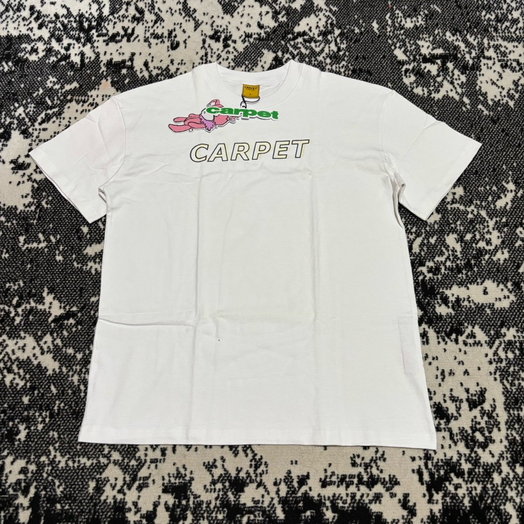 CARPET COMPANY MISPRINT TEE WHITE