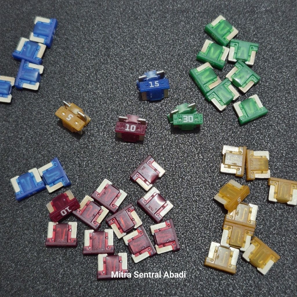 Sekring Mobil Micro2 (M2) 5A 10A 15A 30A Original OEM - Fuse Kaki Panjang Innova Reborn Fortuner VRZ