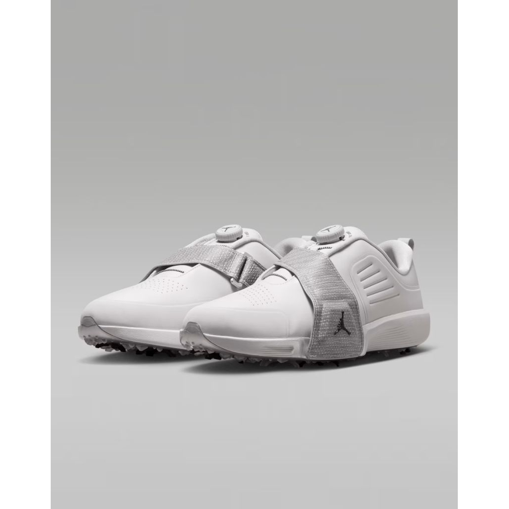 Sepatu Golf Nike Air Jordan REV White Grey Original