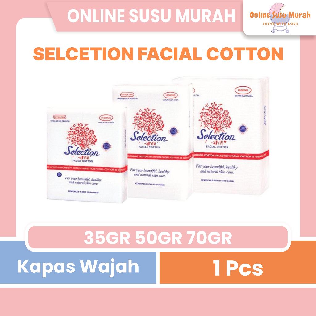 SELECTION FACIAL TOOL 35GR 50GR 75GR KAPAS PEMBERSIH WAJAH 35 50 75 GR PRLA