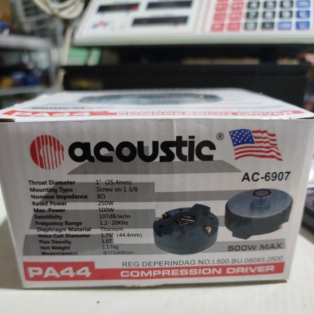 twiter acoustic pa-44 ac 6907