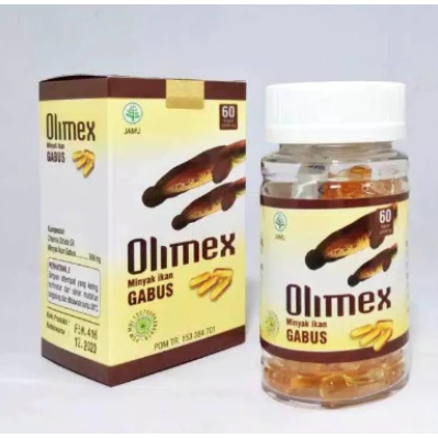 Kapsul ikan gabus luka jahitan operasi alami OLIMEX