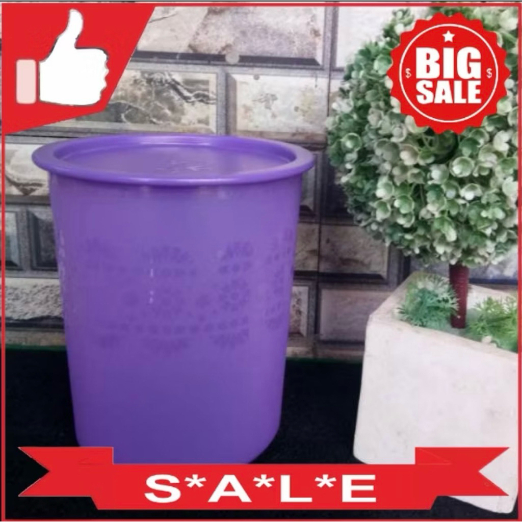 MOSAIC TUPPERWARE 1,9lt UNGU FREE TEMPAT MAKAN TUPPERWARE