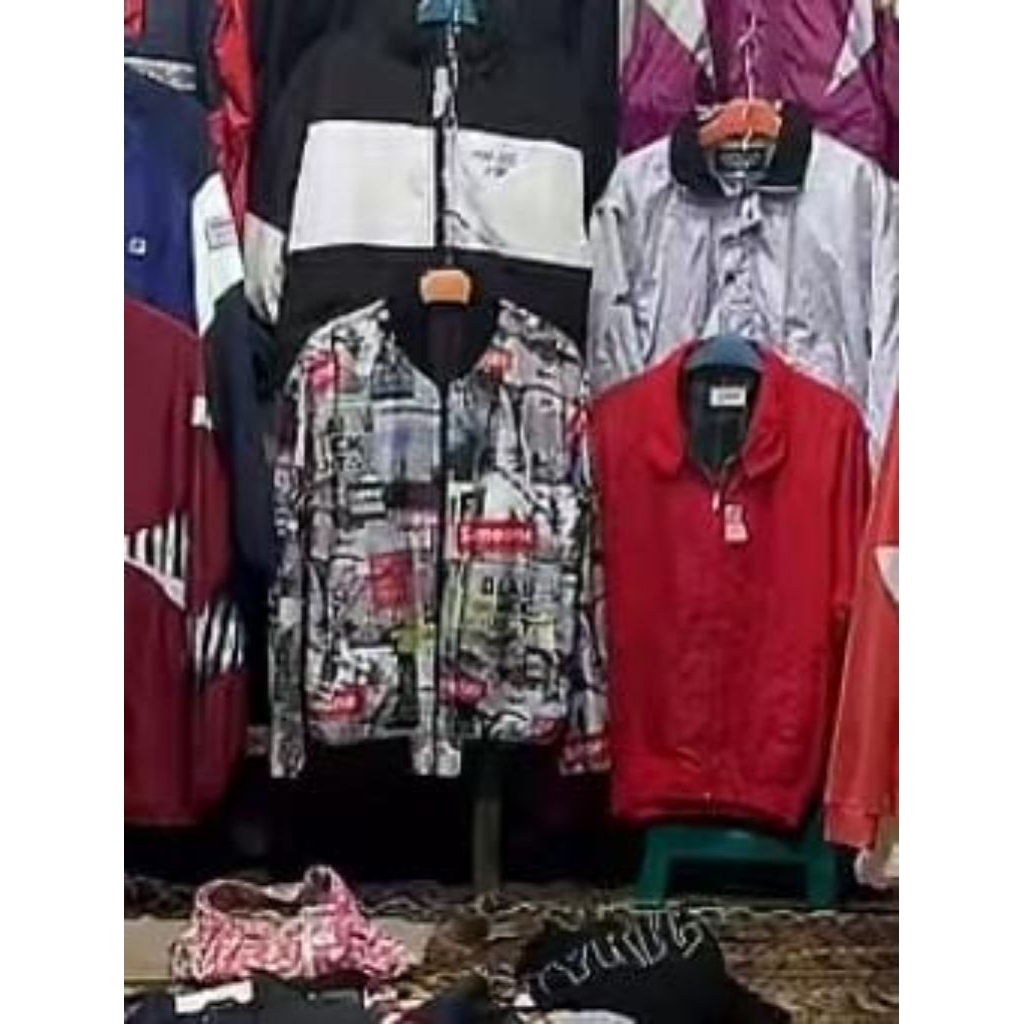 borongan jaket tipis