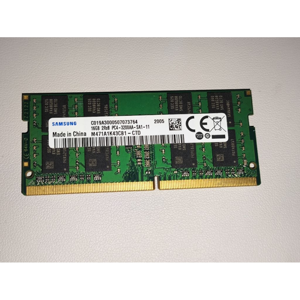 RAM SODIM DDR4 16GB 3200Mhz