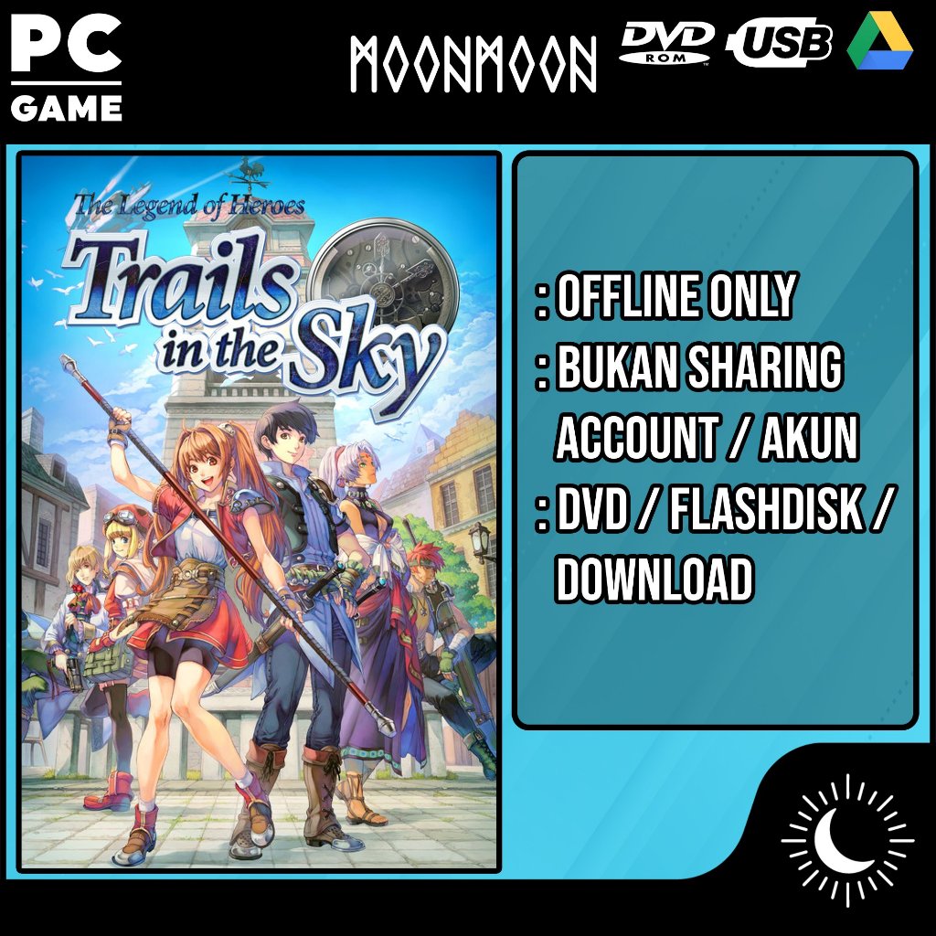 The Legend of Heroes Trails in the Sky Game PC Laptop Termurah