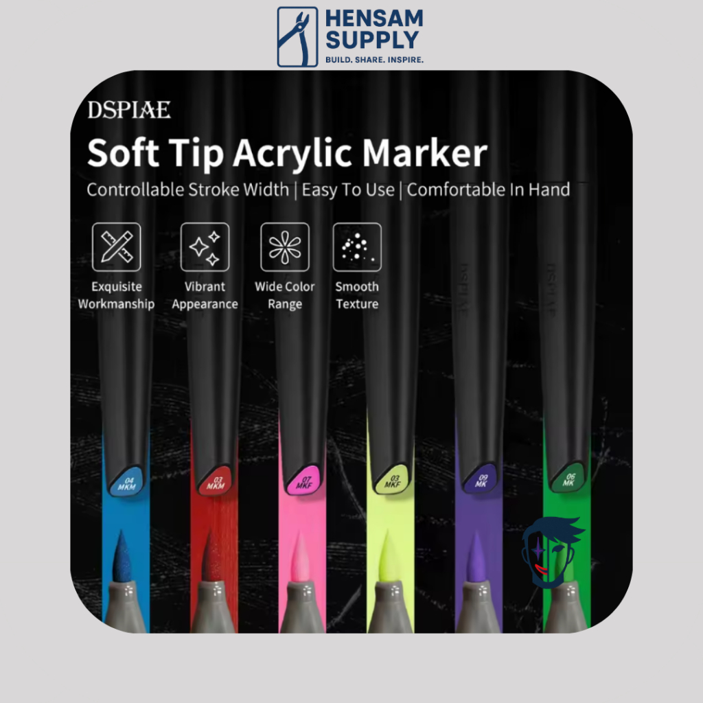 DSPIAE MK Soft Tipped Basic Marker - Figure Model Gunpla Marker