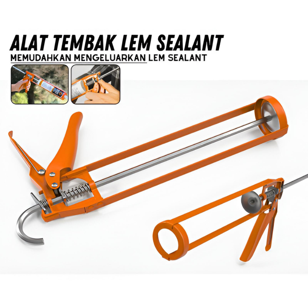 Alat tembak lem botol sealant tulang IZM / Alat tembak besi tulang untuk kaca/ALAT TEMBAK LEM BOTOL/